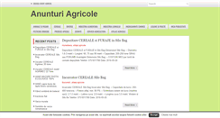 Desktop Screenshot of anunturiagricultura.ro